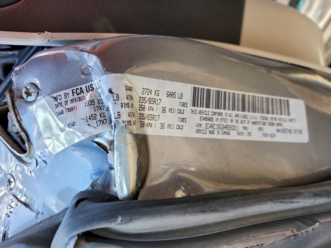 CHRYSLER PACIFICA TOURING L