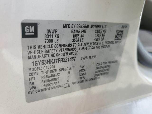 2015 CADILLAC ESCALADE E 1GYS3HKJ7FR221467