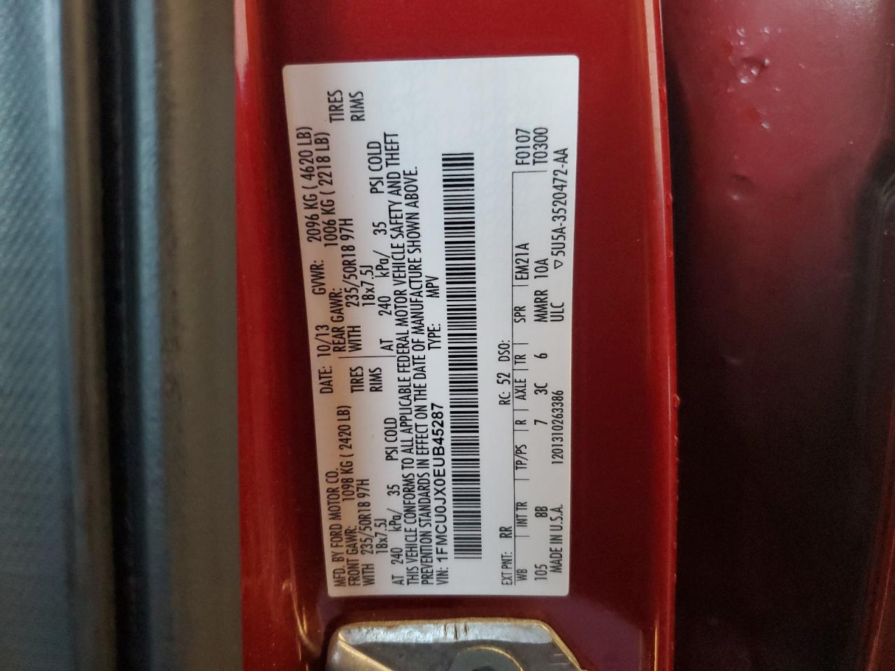 FORD ESCAPE TITANIUM