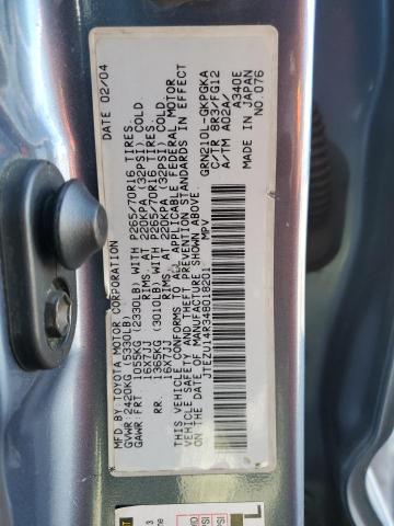 2004 TOYOTA 4RUNNER SR #3296212455