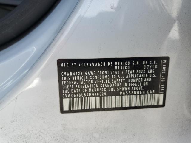 2019 VOLKSWAGEN JETTA S #3305562081