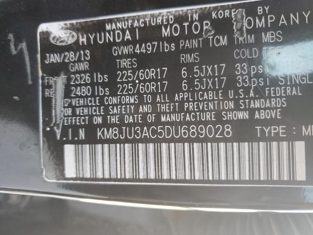 2013 HYUNDAI TUCSON GLS #3296219441