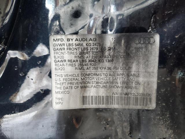 2020 AUDI Q5 PREMIUM #3290414759