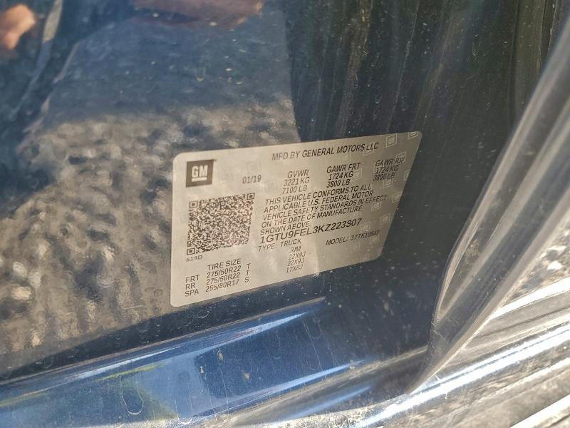 2019 GMC SIERRA K15 #3297188881