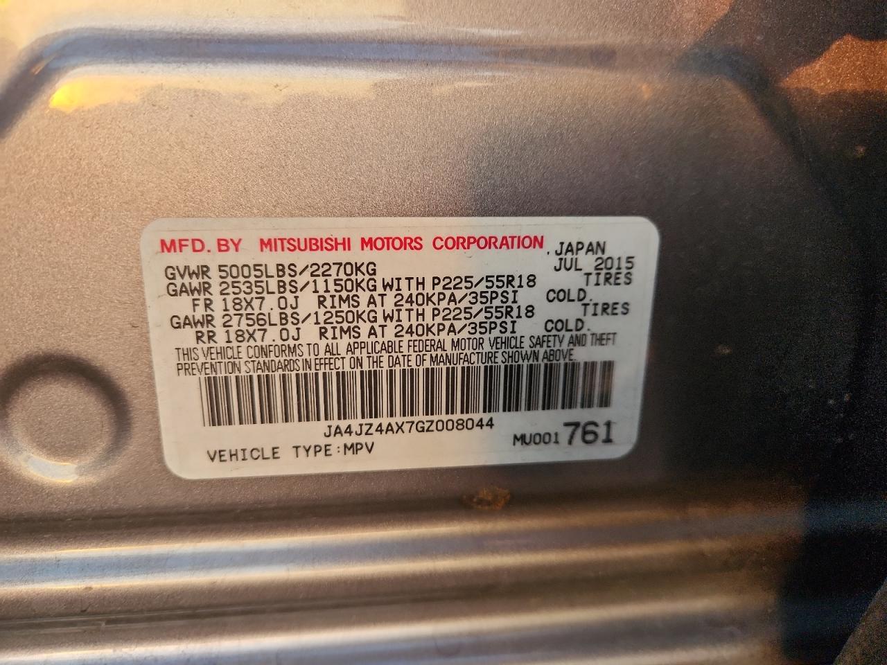 MITSUBISHI OUTLANDER GT