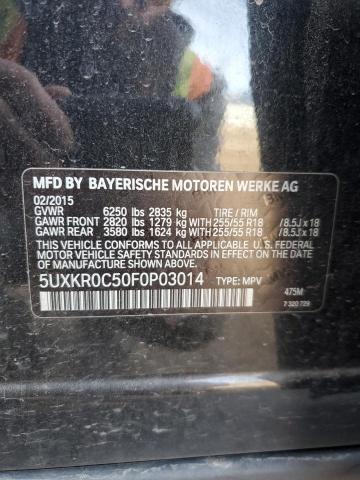 2015 BMW X5 XDRIVE3 #3298254045