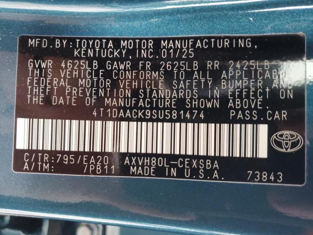 2025 TOYOTA CAMRY XSE #3292458712