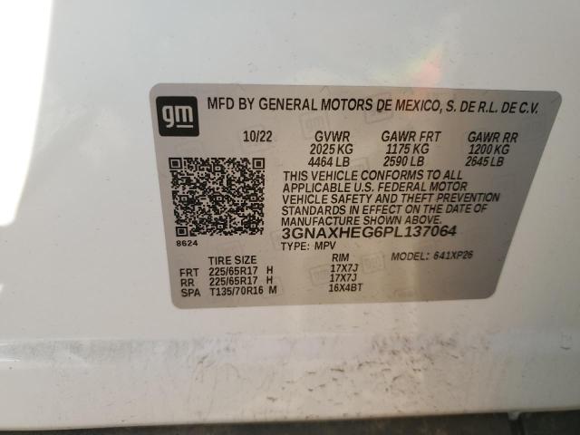 2023 CHEVROLET EQUINOX LS - 3GNAXHEG6PL137064