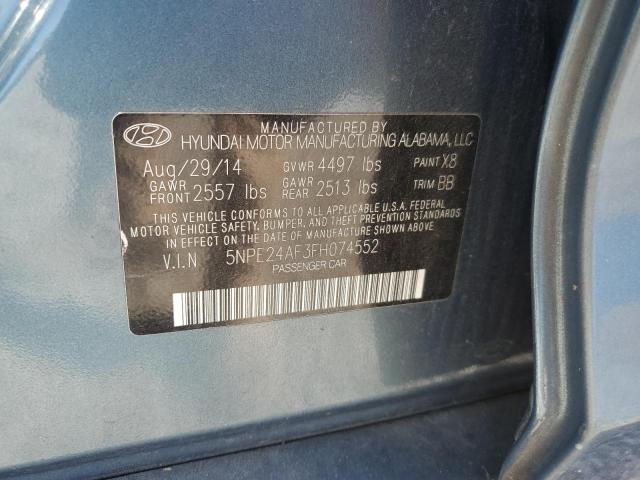 2015 HYUNDAI SONATA SE - 5NPE24AF3FH074552