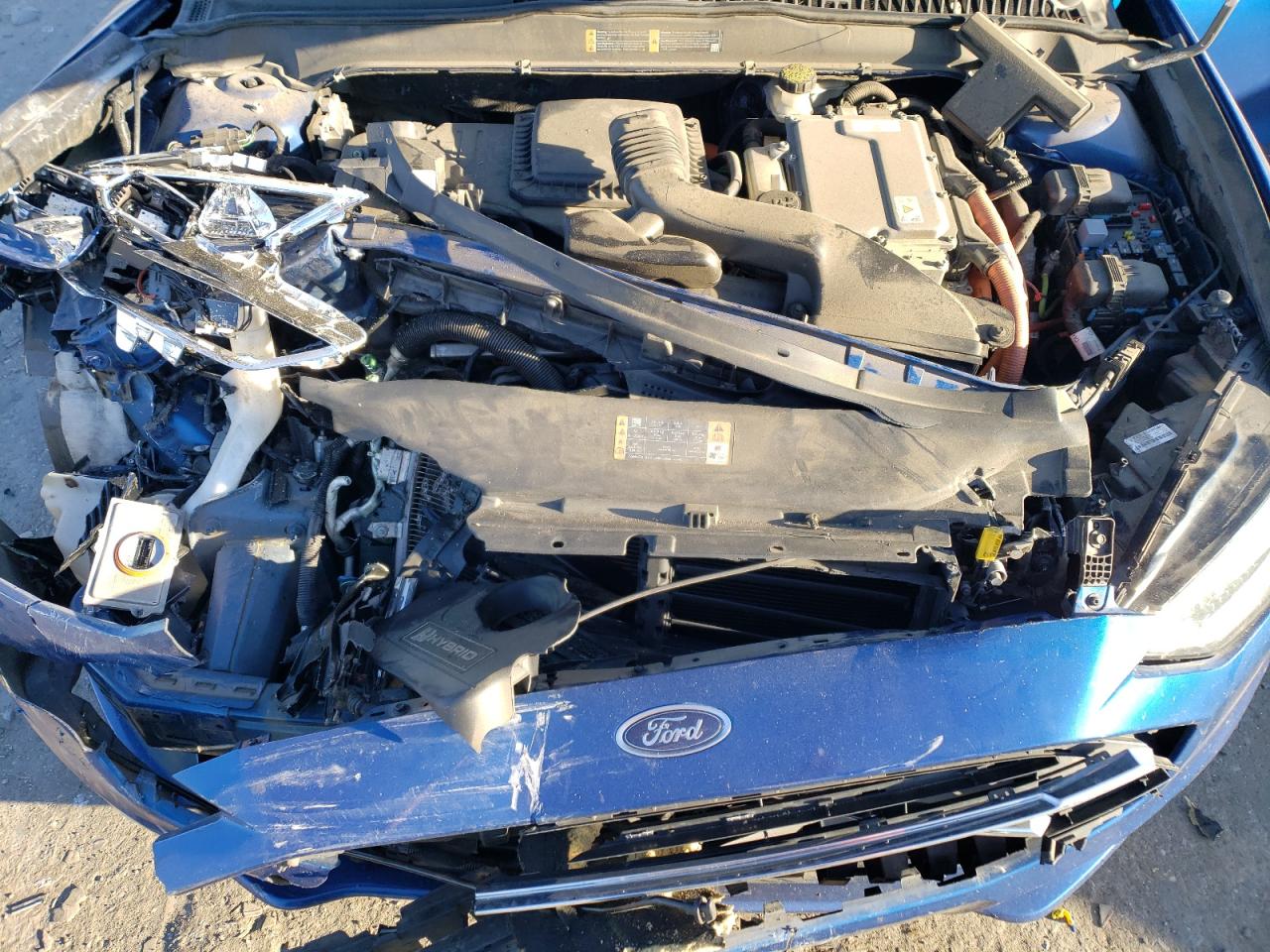 Lot #3302749008 2018 FORD FUSION TIT