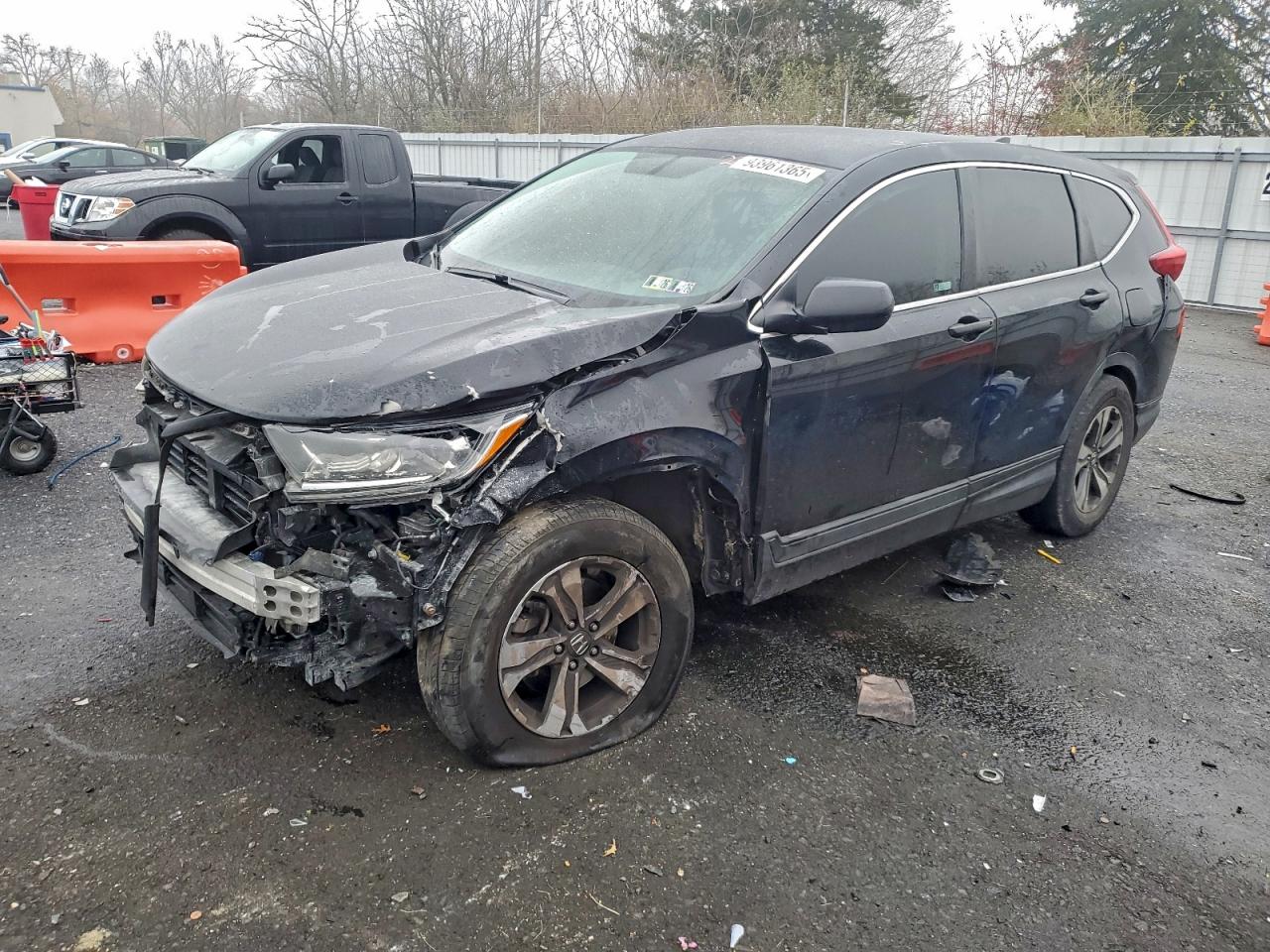 Lot #3315443357 2019 HONDA CR-V LX