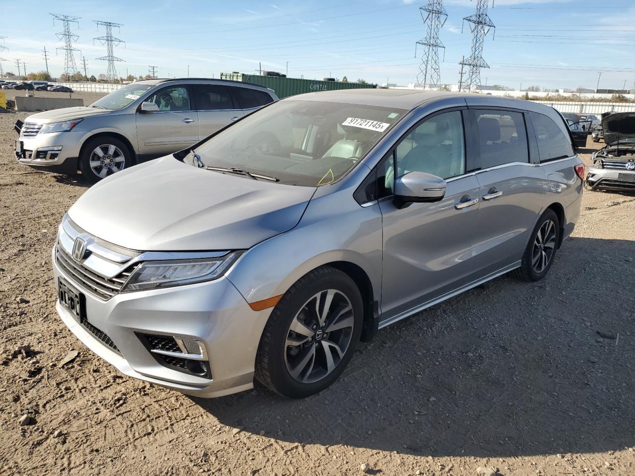 Lot #3291339192 2018 HONDA ODYSSEY EL