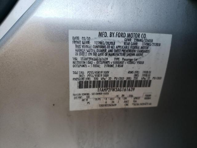 2010 FORD TAURUS LIM #3290263227