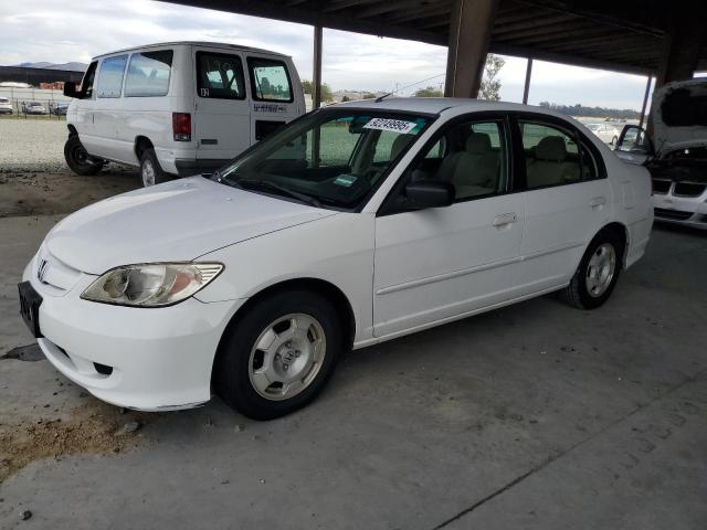 Global Auto Auctions: 2005 HONDA CIVIC HYBR