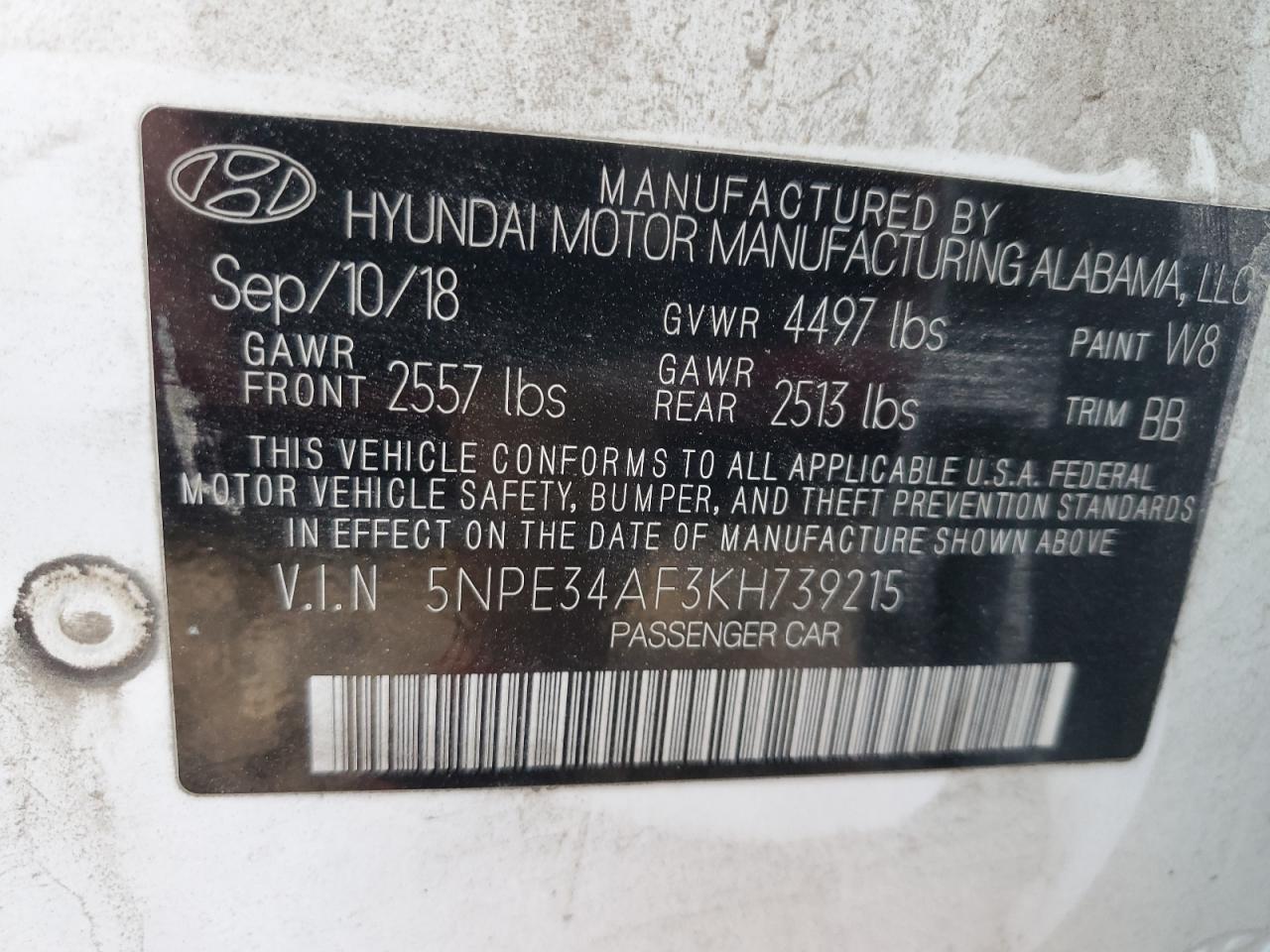 HYUNDAI SONATA LIMITED