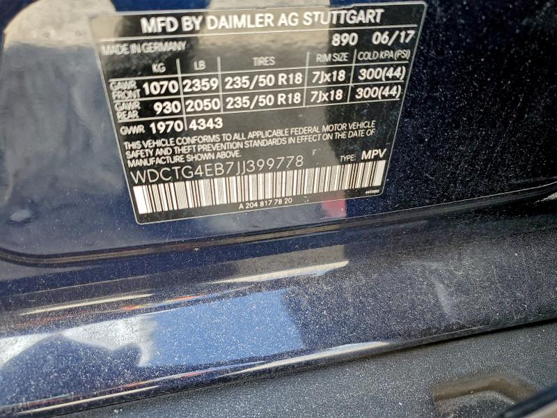 2018 MERCEDES-BENZ GLA 250 #3302683032