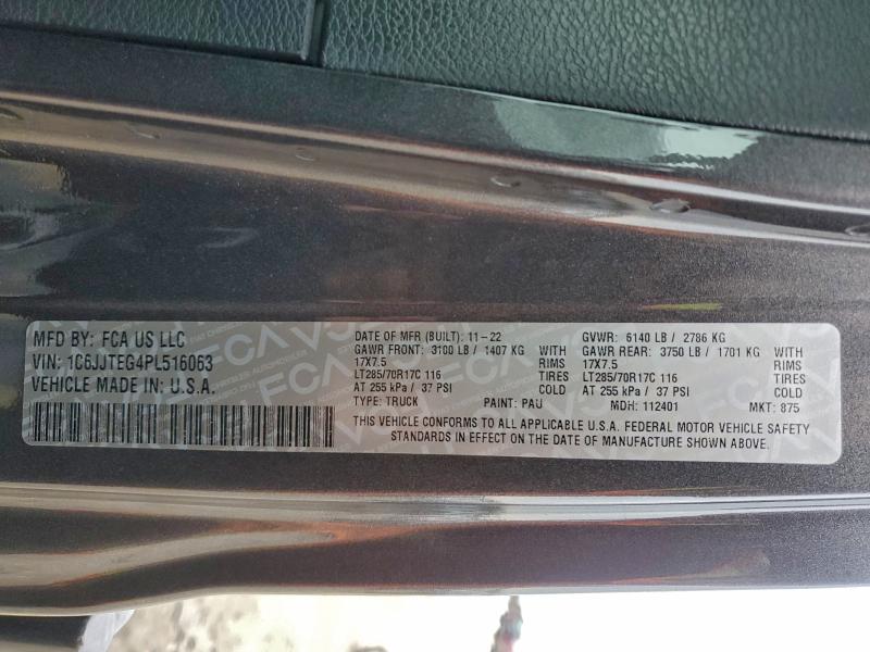 2023 JEEP GLADIATOR #3297975821