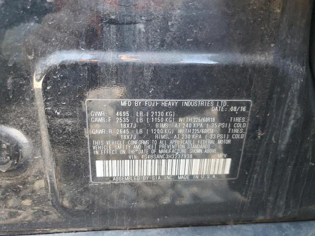 2017 SUBARU OUTBACK 2. #3291303434