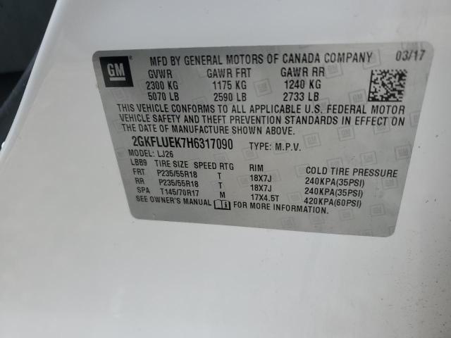 2017 GMC TERRAIN SL #3305389368