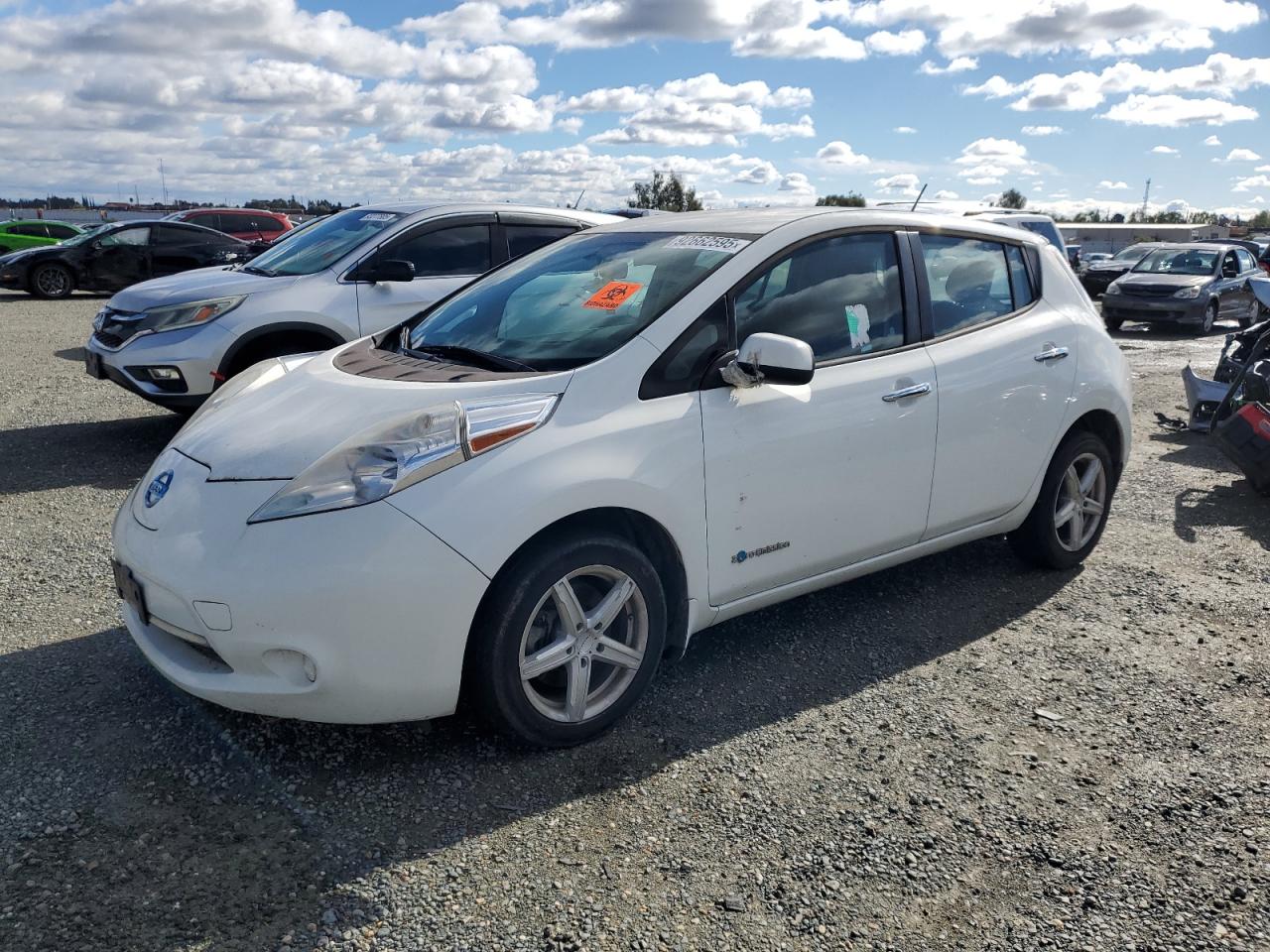 Lot #3291258957 2015 NISSAN LEAF S