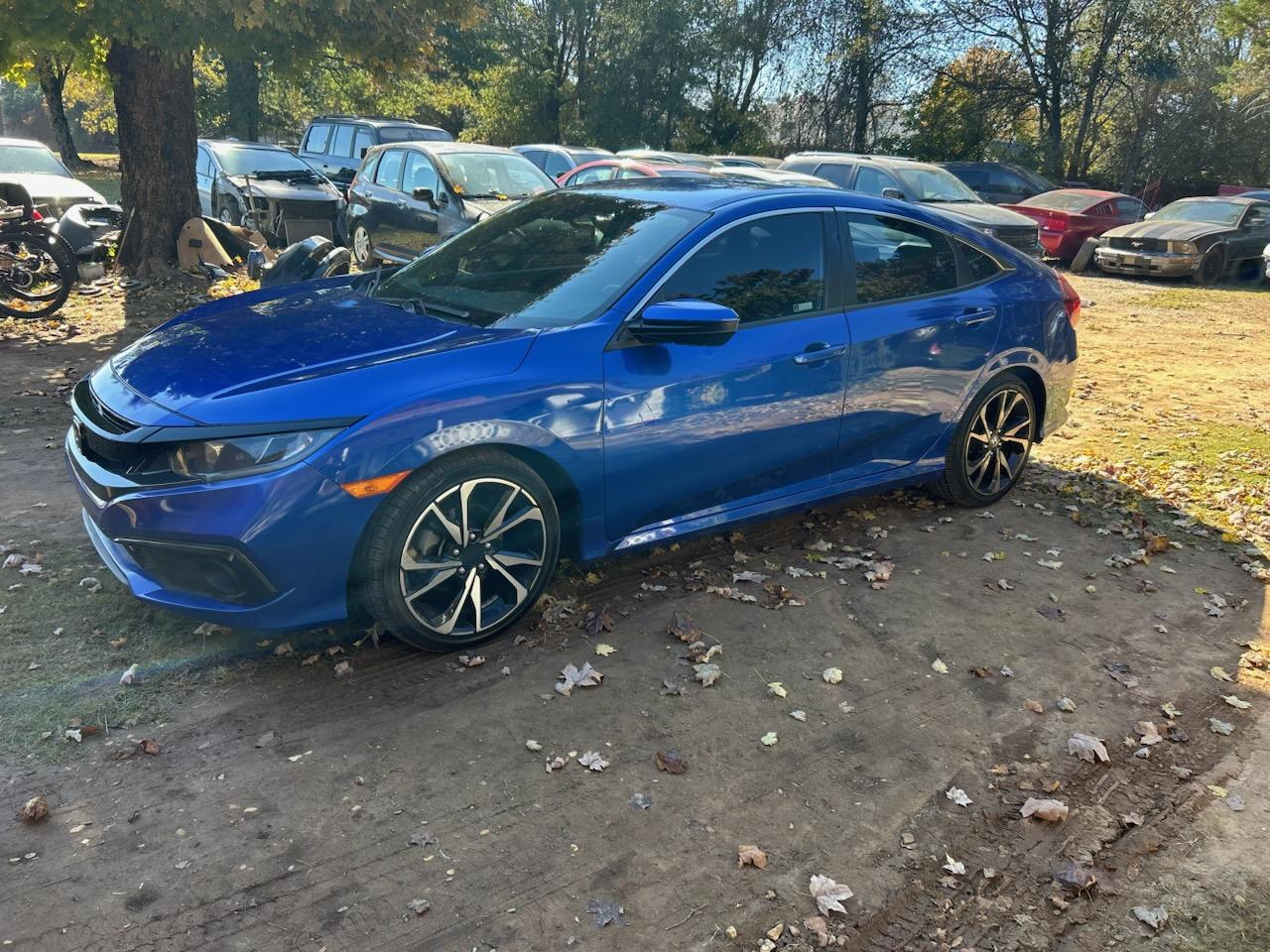 Lot #3281433985 2021 HONDA CIVIC SPOR