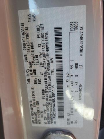 2025 FORD ESCAPE ST - 1FMCU9NA2SUB01135