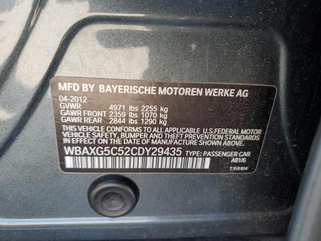 2012 BMW 528 I #3297932810