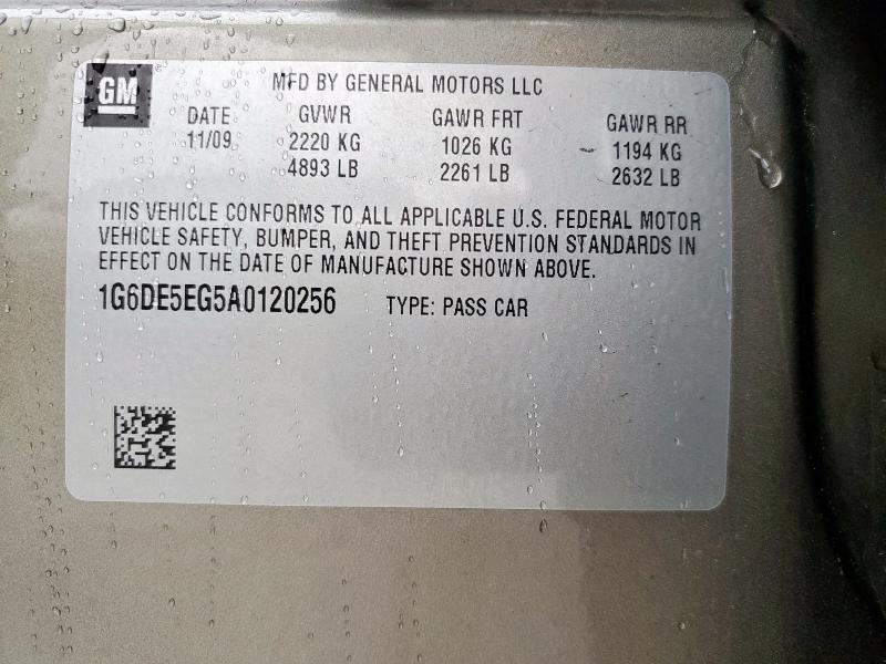 2010 CADILLAC CTS LUXURY #3293344427