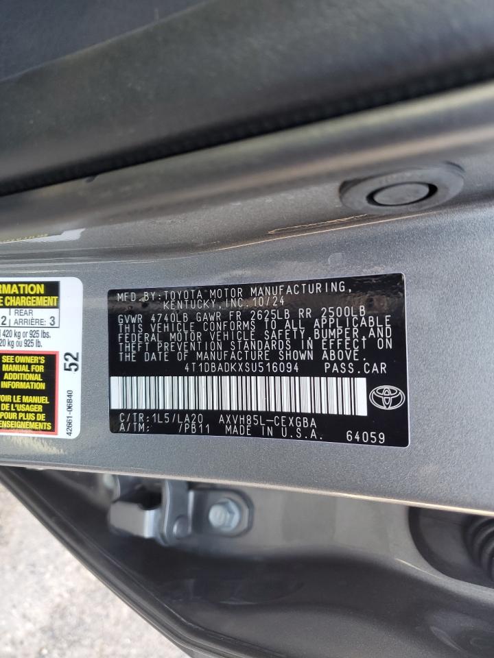 Lot #3301851972 2025 TOYOTA CAMRY XSE