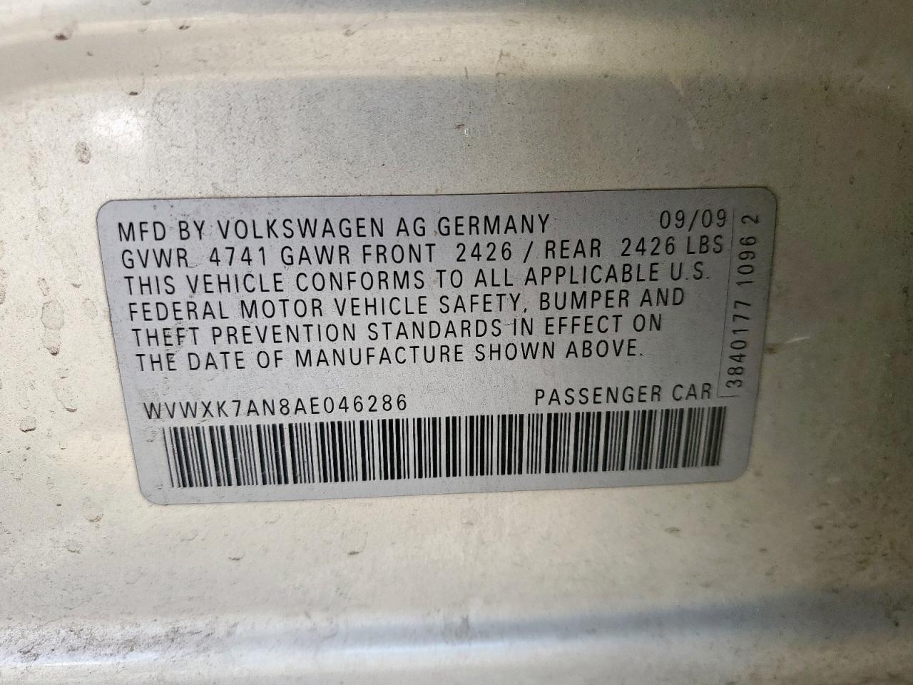 VOLKSWAGEN PASSAT KOMFORT