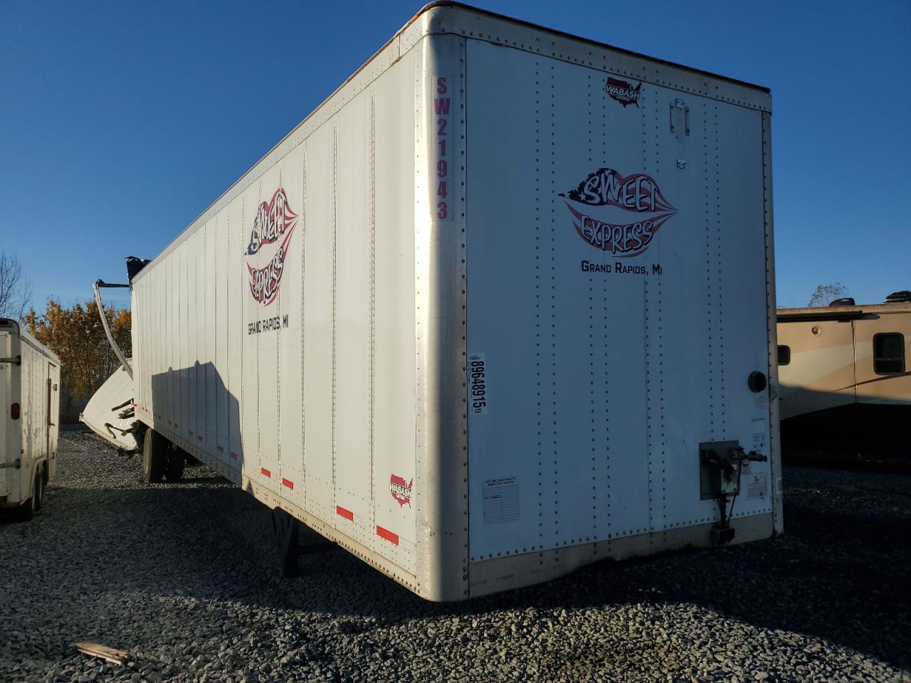 Lot #3279744928 2021 WABASH TRAILER