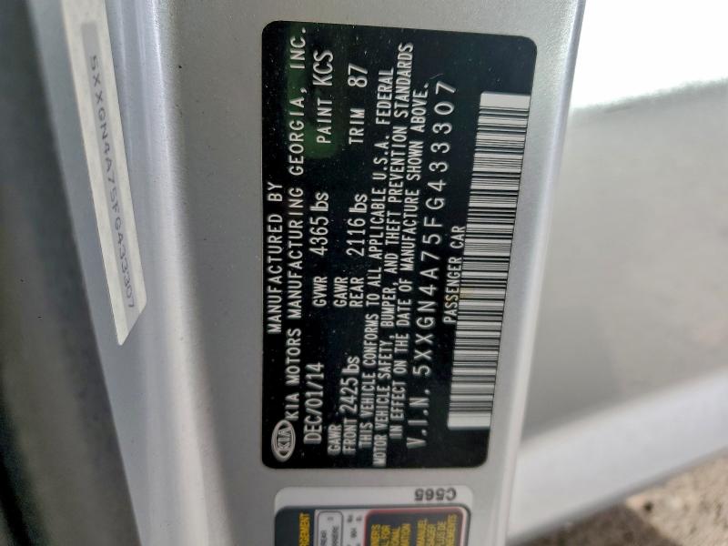 2015 KIA OPTIMA EX #3303555037