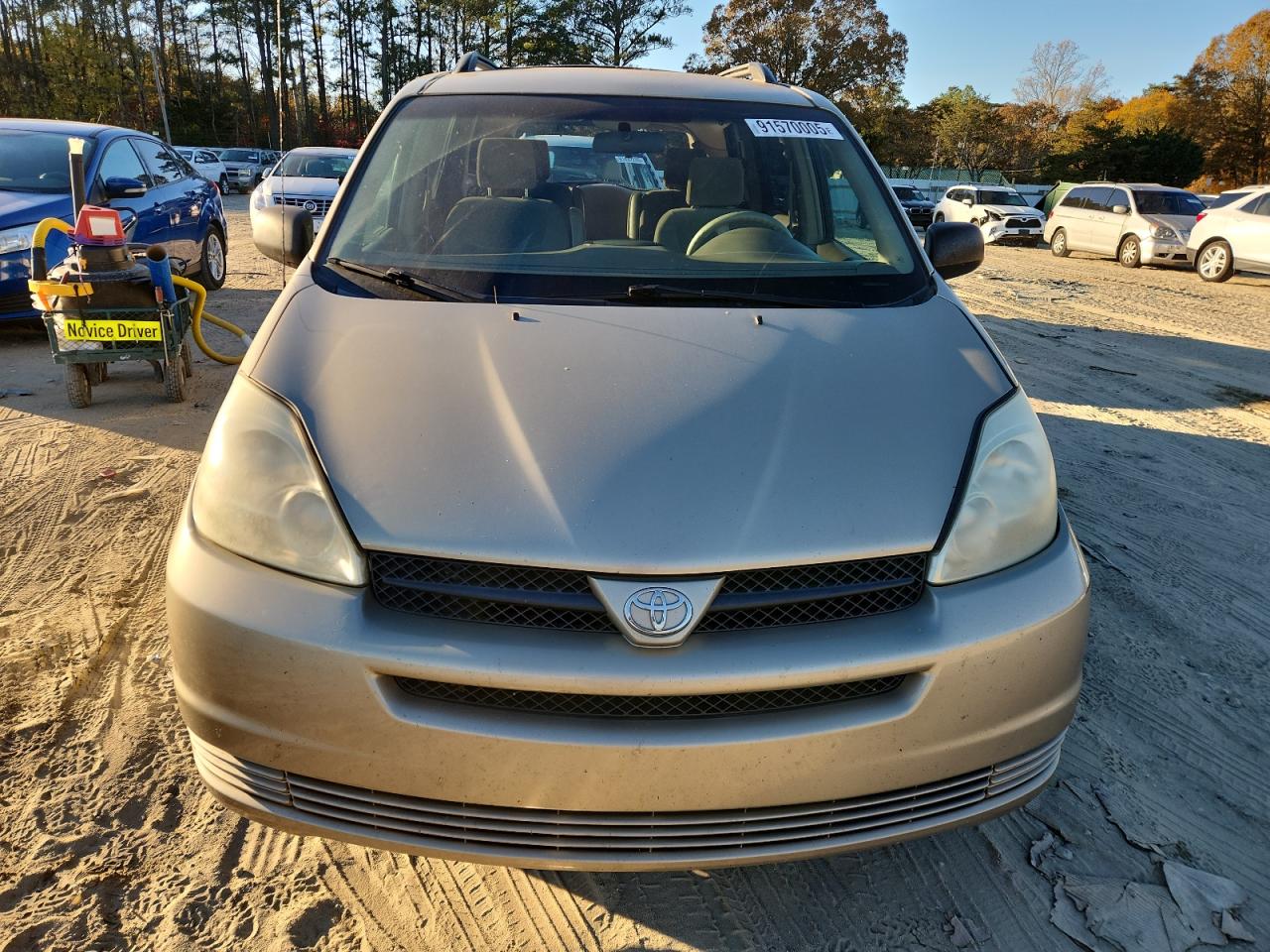 Lot #3282413267 2004 TOYOTA SIENNA CE