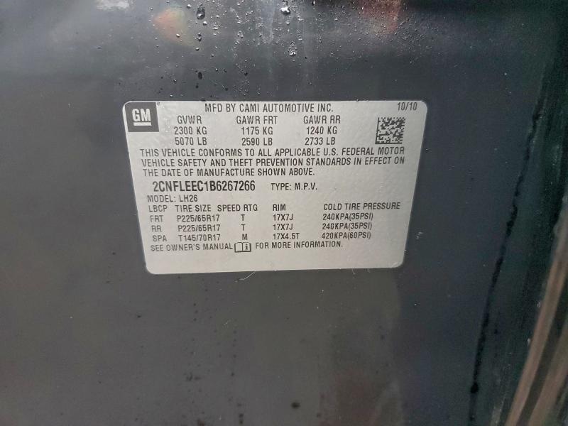 2011 CHEVROLET EQUINOX #3297923787