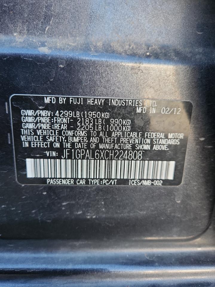 SUBARU IMPREZA SPORT PREMIUM