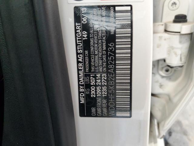 2014 MERCEDES-BENZ E 350 - WDDHF5KB2EA825736