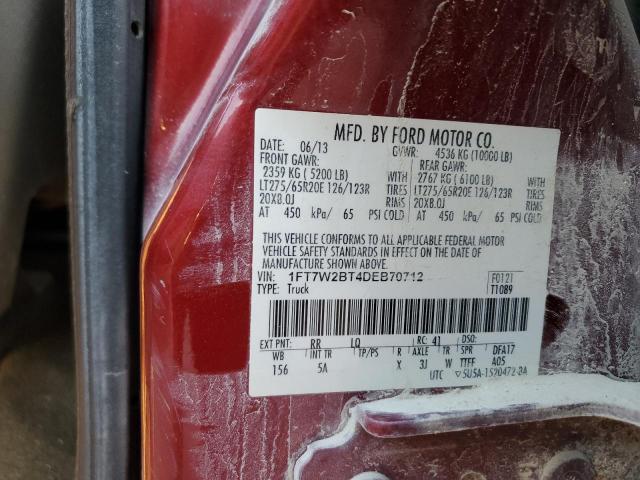 2013 FORD F250 SUPER #3285364025