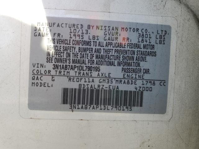 2013 NISSAN SENTRA S #3304544463