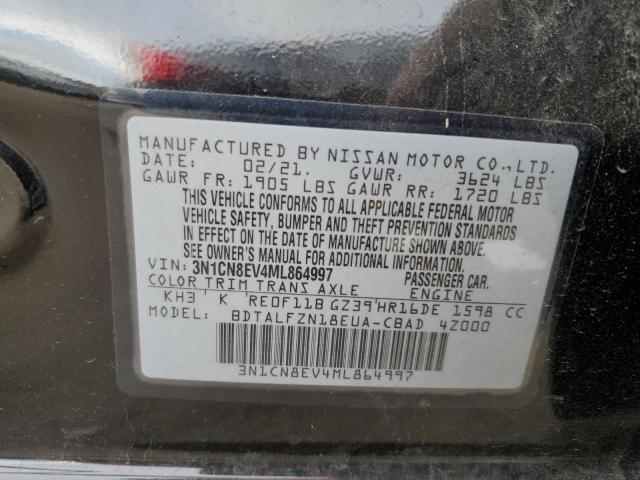 2021 NISSAN VERSA SV #3293316421