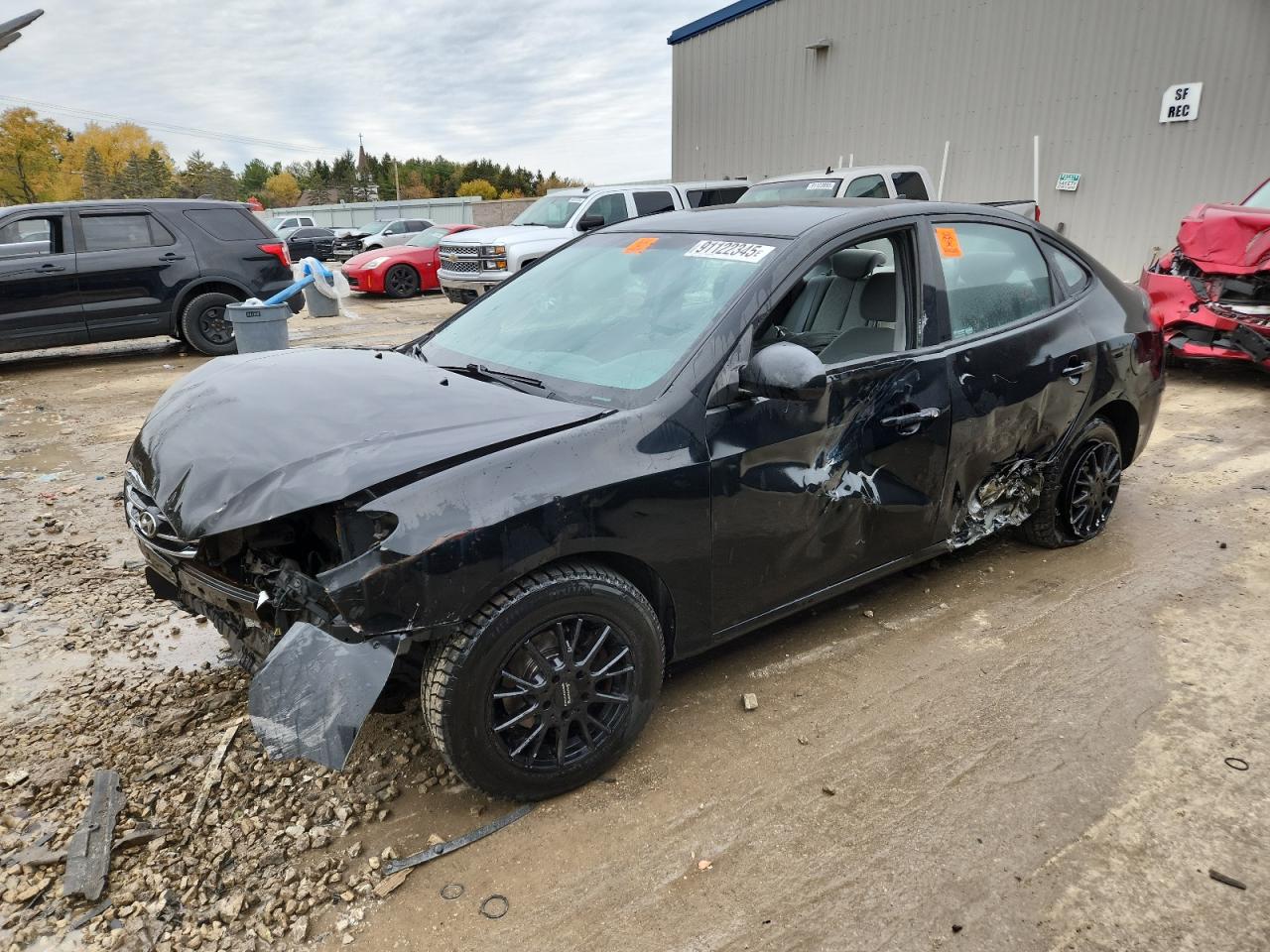 Lot #3297186874 2010 HYUNDAI ELANTRA BL