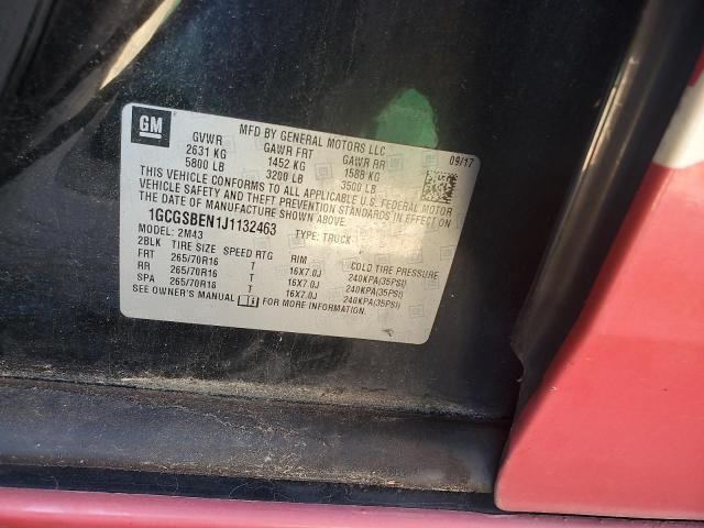 2018 CHEVROLET COLORADO #3296310424