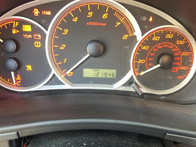 2008 SUBARU IMPREZA WR #3293510405