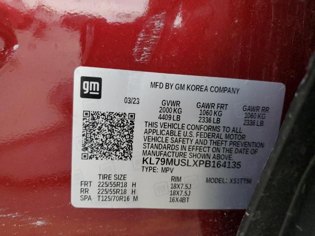 2023 CHEVROLET TRAILBLAZE #3293484434