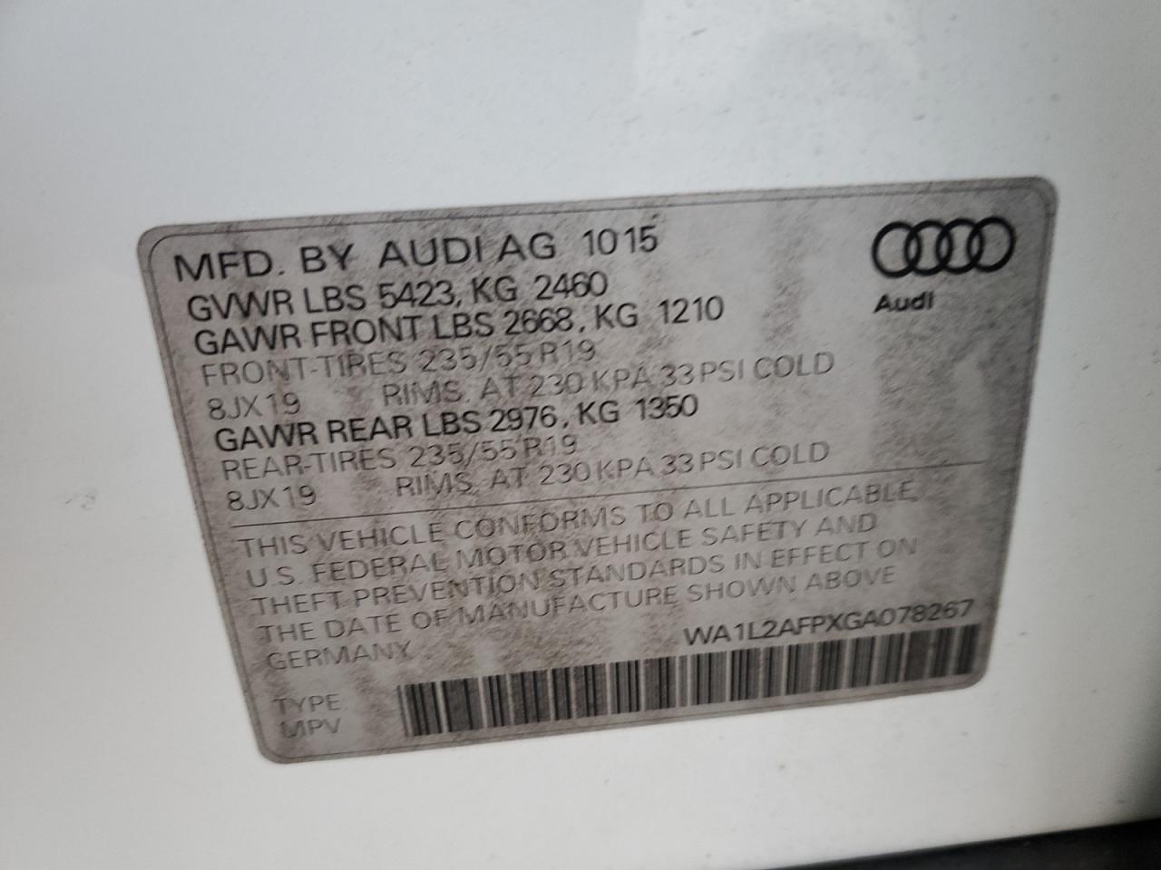 AUDI Q5 PREMIUM PLUS