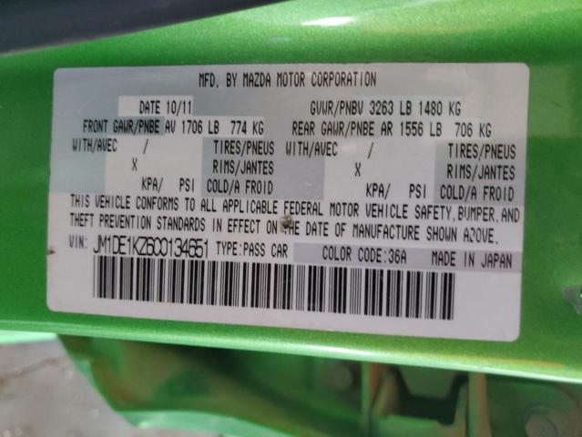 2012 MAZDA MAZDA2 #3284922945