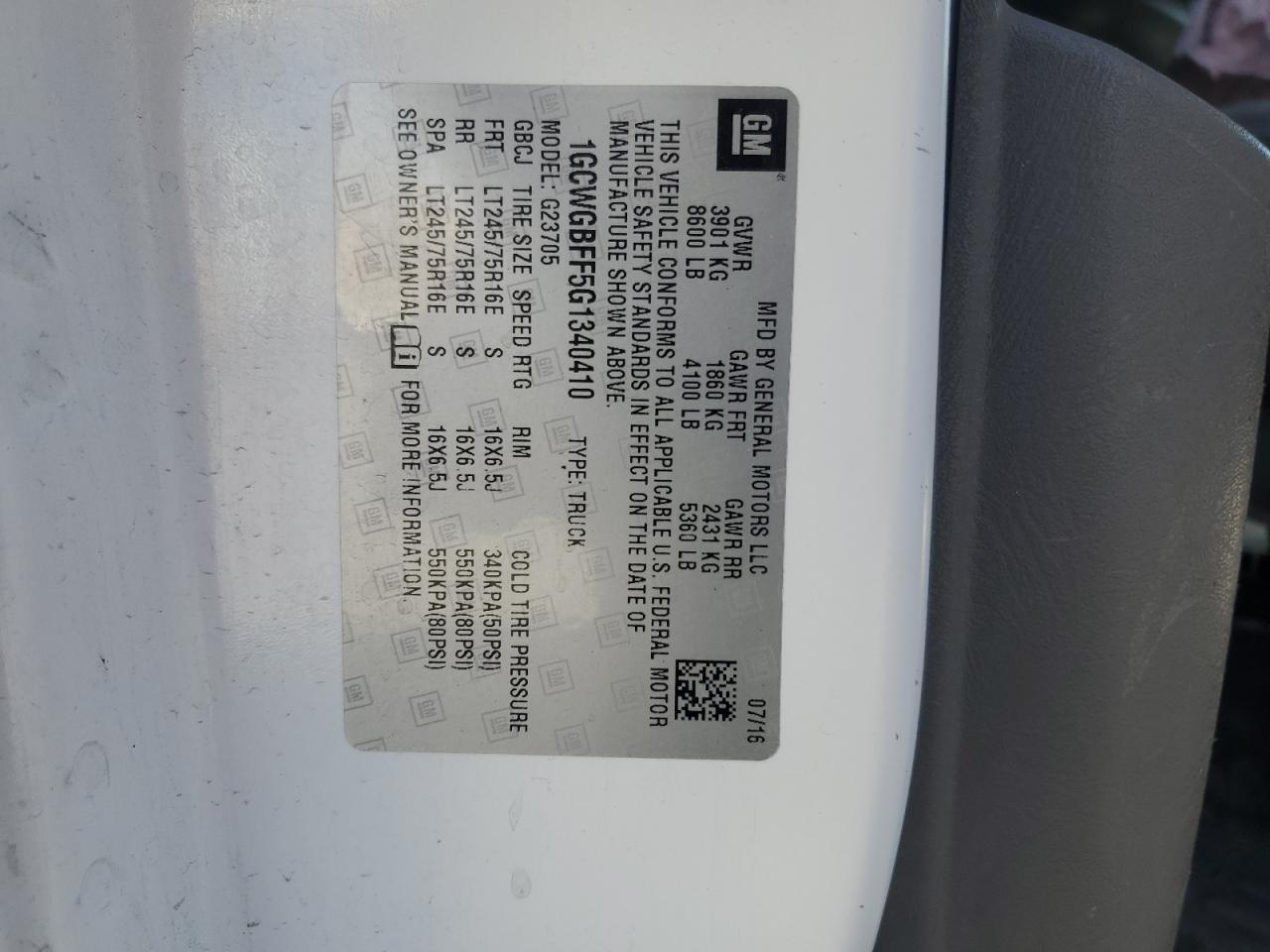 CHEVROLET EXPRESS G2