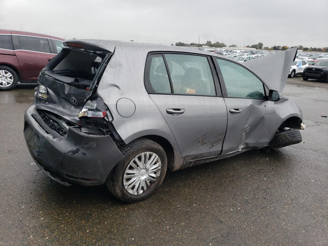 Lot #3308686079 2010 VOLKSWAGEN GOLF