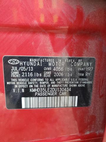 2013 HYUNDAI ELANTRA GT #3308343029