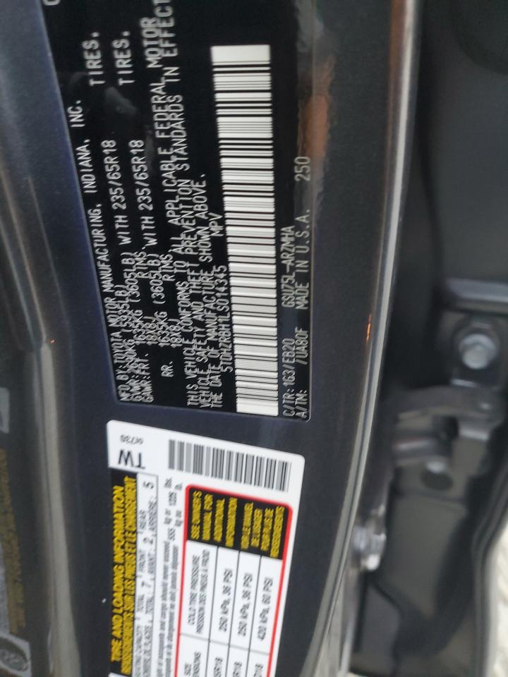 TOYOTA HIGHLANDER XLE