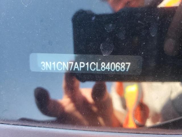 2012 NISSAN VERSA S - 3N1CN7AP1CL840687